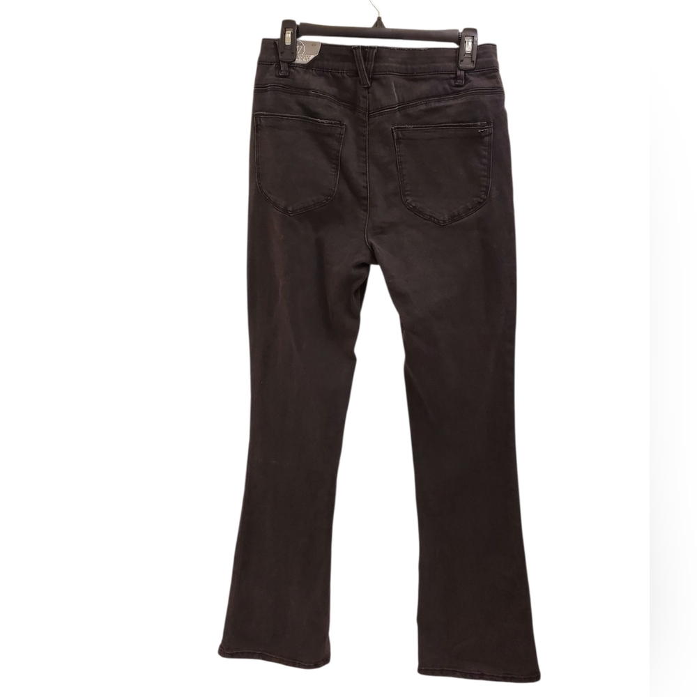 Wit & Wisdom Bootcut Jeans Black Denim High Rise Comfort Stretch Size 8 - Picture 2 of 10